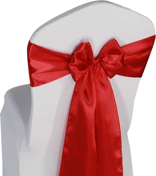 Sashes Satin Red