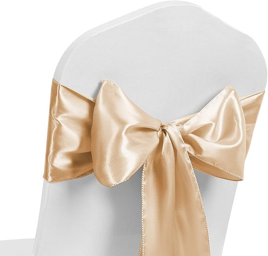 Sashes Satin Champagne