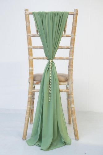 sheer sage green chair cap