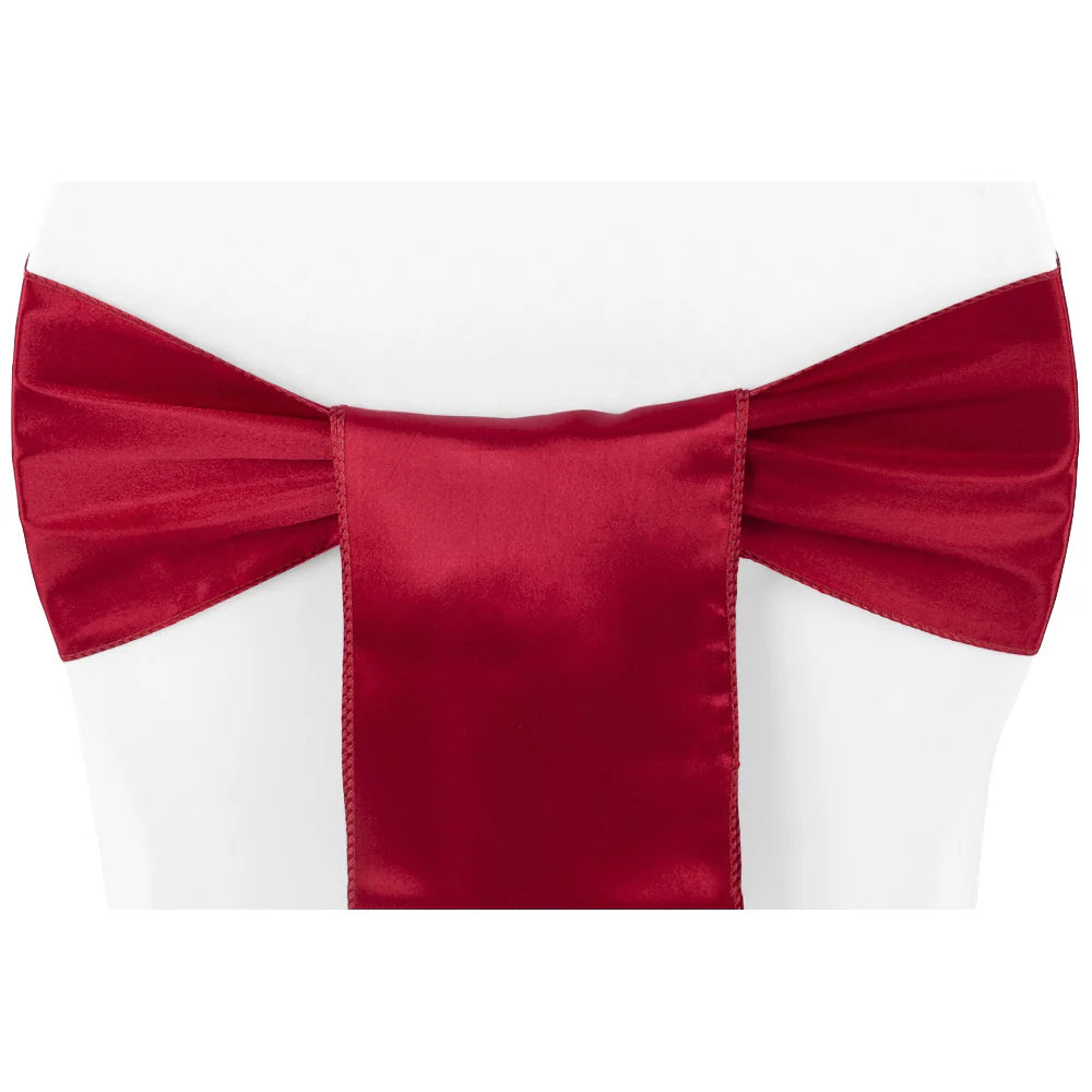 Sashes Satin Cloret Red