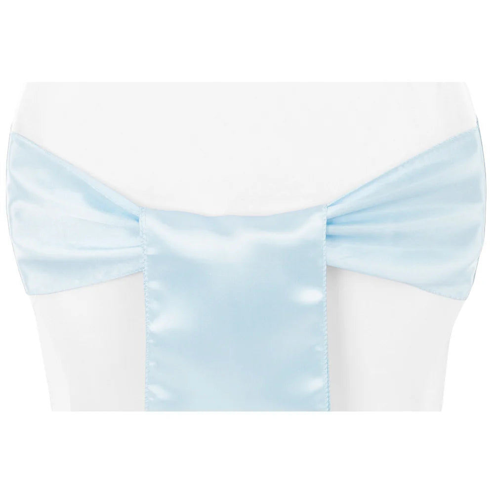 Sashes Satin Baby Blue