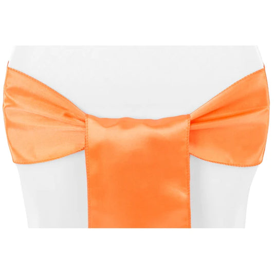 Sashes Satin Orange