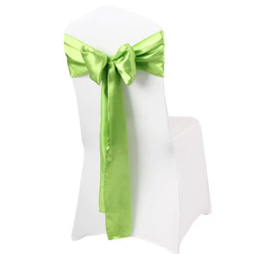 Sashes Satin Apple Green