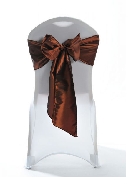 Sashes Taffeta Brown