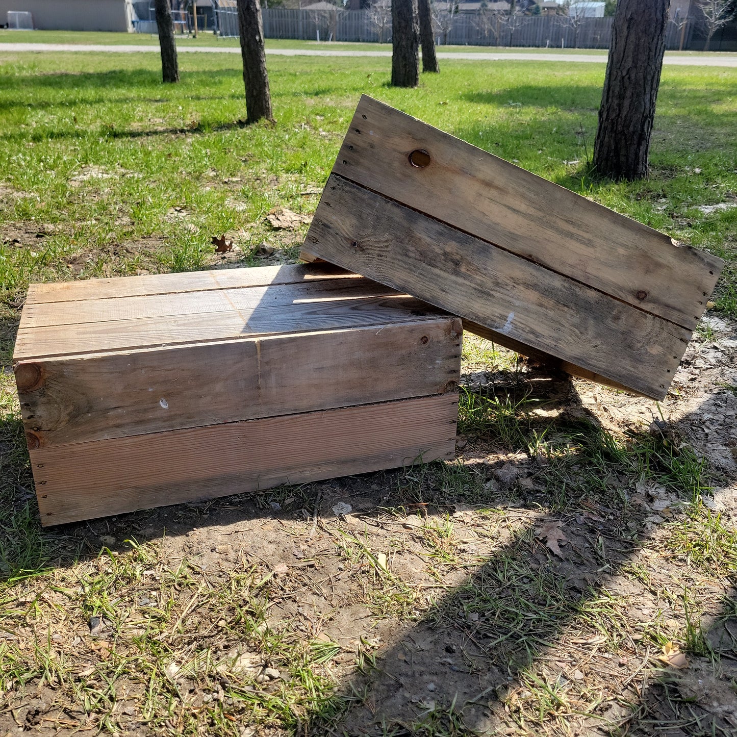 Rustic Large Crates