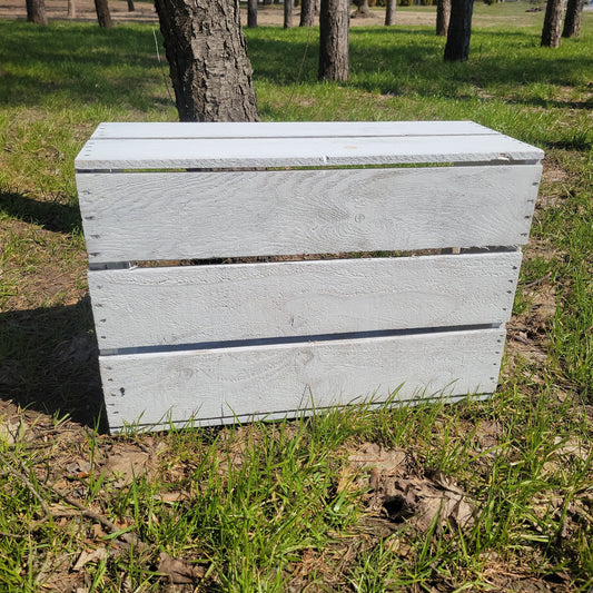 Large White Crates