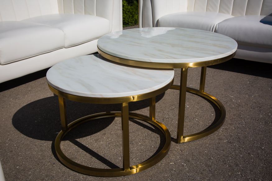 Coffee tables marble