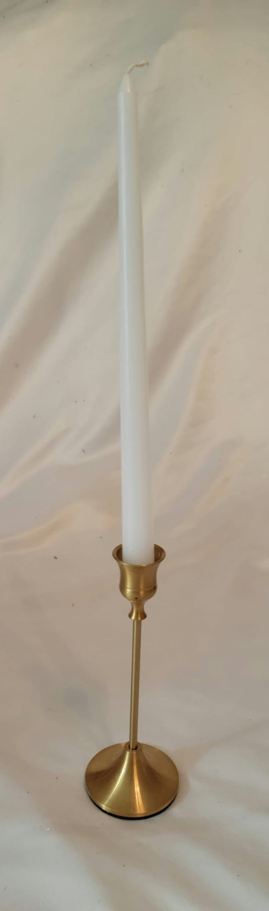 6.69" Small Gold Candlestick Holder