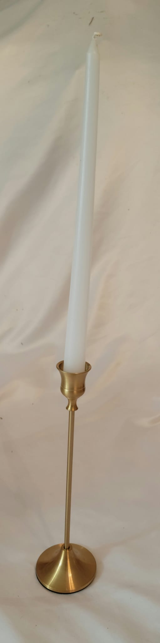 8.06" Medium Gold Candlestick Holder
