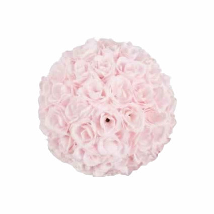 roseballs soft pink large 10"