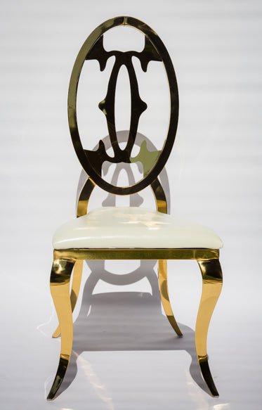 Gold tall Diane luxury chairs