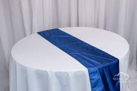 9' taffeta royal blue